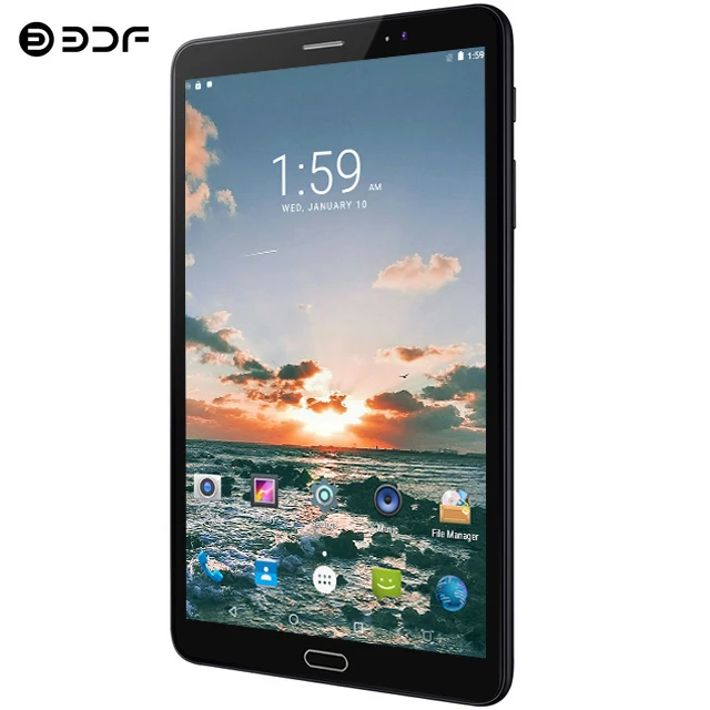BDF 8 дюймов планшетный ПК Android 7,0 Восьмиядерный 1920*1200 ips планшет 64 ГБ/4 ГБ 5MP+ 12MP Android ноутбук двойной 3G/4G LTE телефон планшет 8