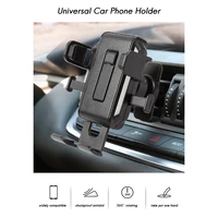 universal car phone holder mobile phone clip stand air outlet buckle for iphone compatible with most smart phone holder in car