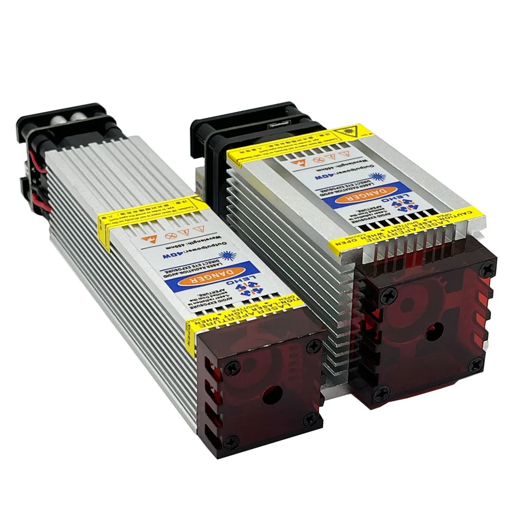 

40W Laser Module Laser Head Fixed Focus Engraving and Cutting Module Eye Protection and Light Blocking Design 40w Laser