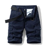 2021 summer mens baggy multi pocket military cargo shorts male cotton navy mens tactical shorts short pants 30 38 no belt