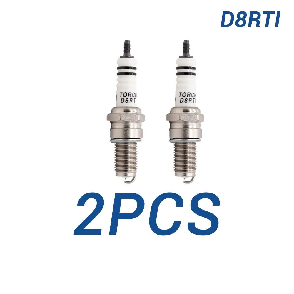 

Оригинальная свеча зажигания TORCH D8RTC/D8RTI Замена для Champion RA4HC DR8EIX DR8EGP DR8EA D8EA Denso X24ES-U X24ESR-U X24ESZ-U IX24