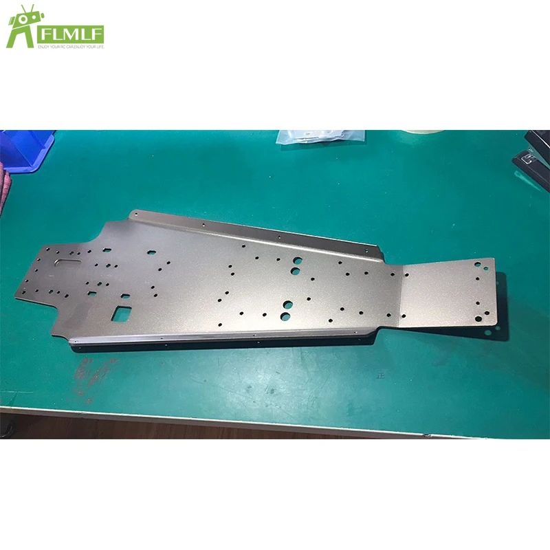 Основная рама из сплава большое шасси подходит для 1/6 HPI FG Monster Hummer Truck ROFUN ROVAN Big Toys