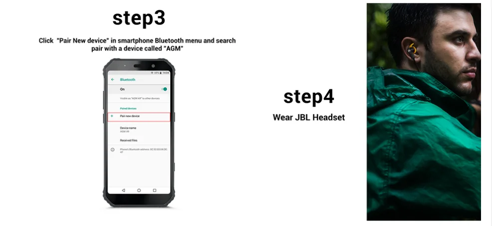 AGM A9+ наушники JBL FHD+ JBL Co-Branding смартфон 4G Android 8,1 прочный телефон IP68 Водонепроницаемый NFC Quad-Box динамики