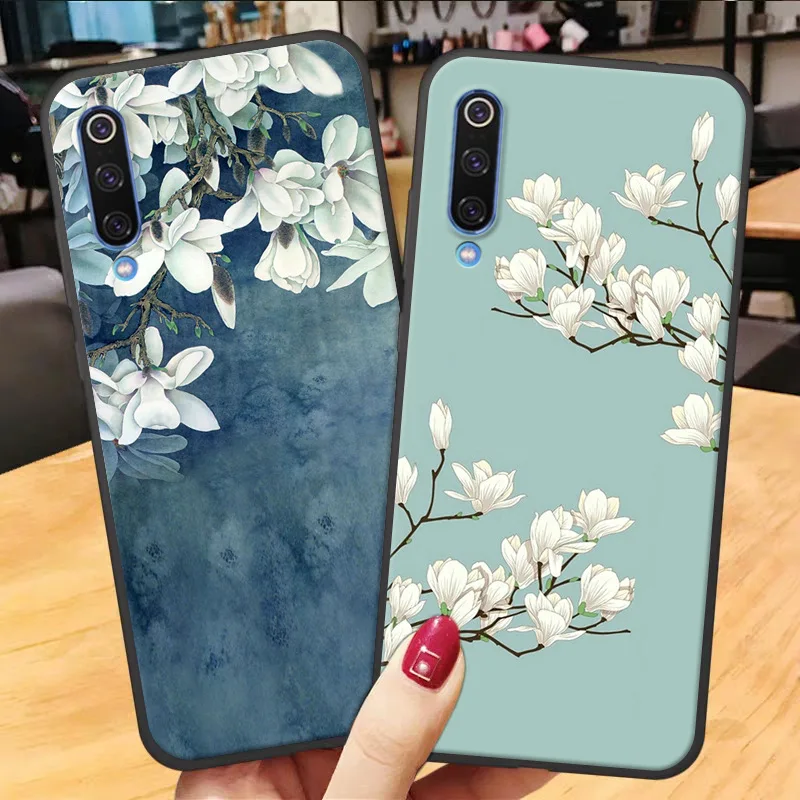 чехол на Redmi Note 8 Pro case милыми цветами из мультфильма pоскошный для Xiomi Note8 Xiaomi сяоми