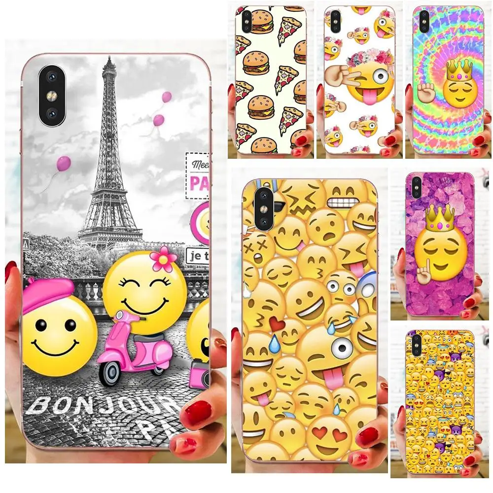 Мягкий Роскошный чехол Smile с Эйфелевой башней для Xiaomi Redmi Note 2 3 3S 4 4A 4X 5 5A 6 6A Pro