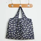 Многоразовая сумка для покупок, сумка для продуктов, складная сумка на плечо, модная дорожная сумка для хранения весом 50 фунтов