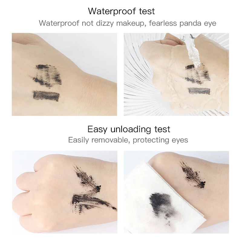 Тушь для ресниц Pudaier шелковое волокно толстая тушь наращивания 4D Водостойкая