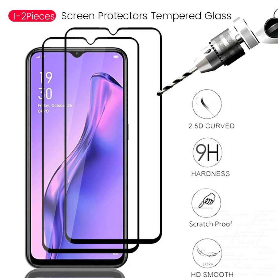 

1-2 шт./лот для oppo a 31 2020 защитные стекла для экрана закаленное стекло для oppo a31 2020 CPH2015 6,5 ''Защитная пленка для телефона 9h