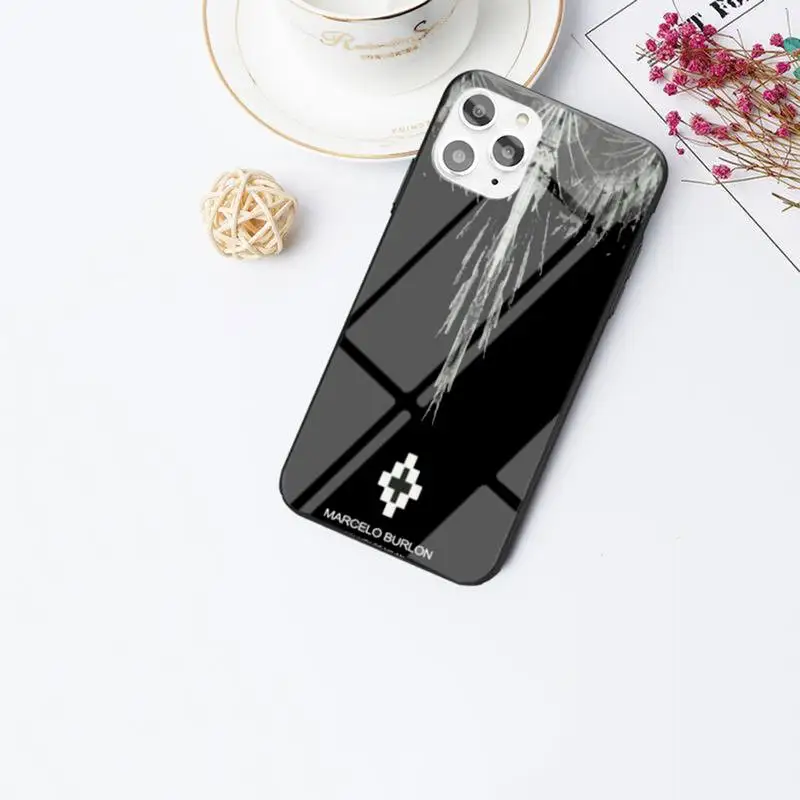 

Fashion Brand Marcelo Burlone Phone Case For IPhone 6 6s 7 8 Plus X Xs Xr Xsmax 11 12 Pro Promax 12mini Tempered Glass