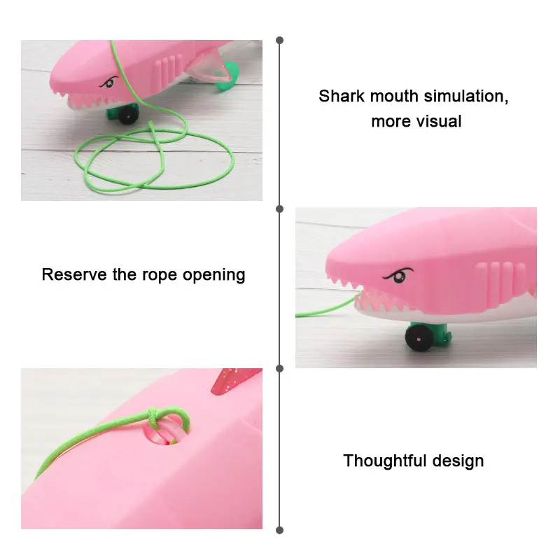 Светодиодный электронный механический Акула электрический светится в темноте