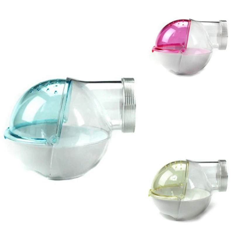 

Hamster Cage Bathroom Sauna Bathtub Small Pet Hamster Accessories Bath Sand Room Pet Toy Acrylic House