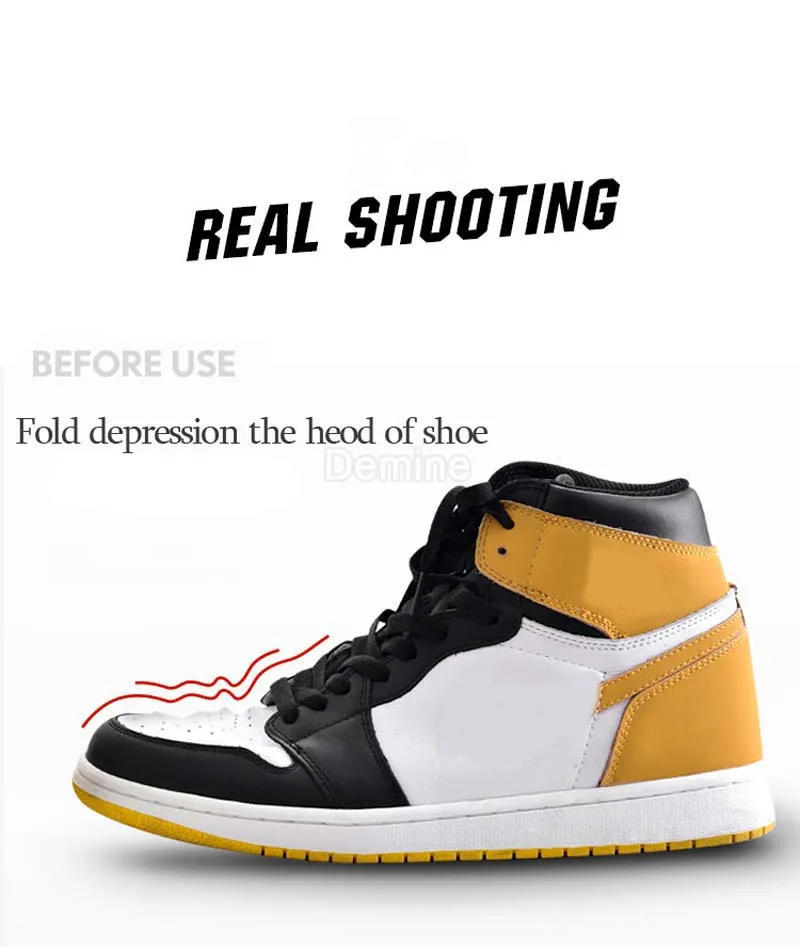 10 Pairs Shoe Crease Protector for Sneakers Anti Fold Shoes Head Protection Basket Ball Shoe Stretcher Expander Dropshipping