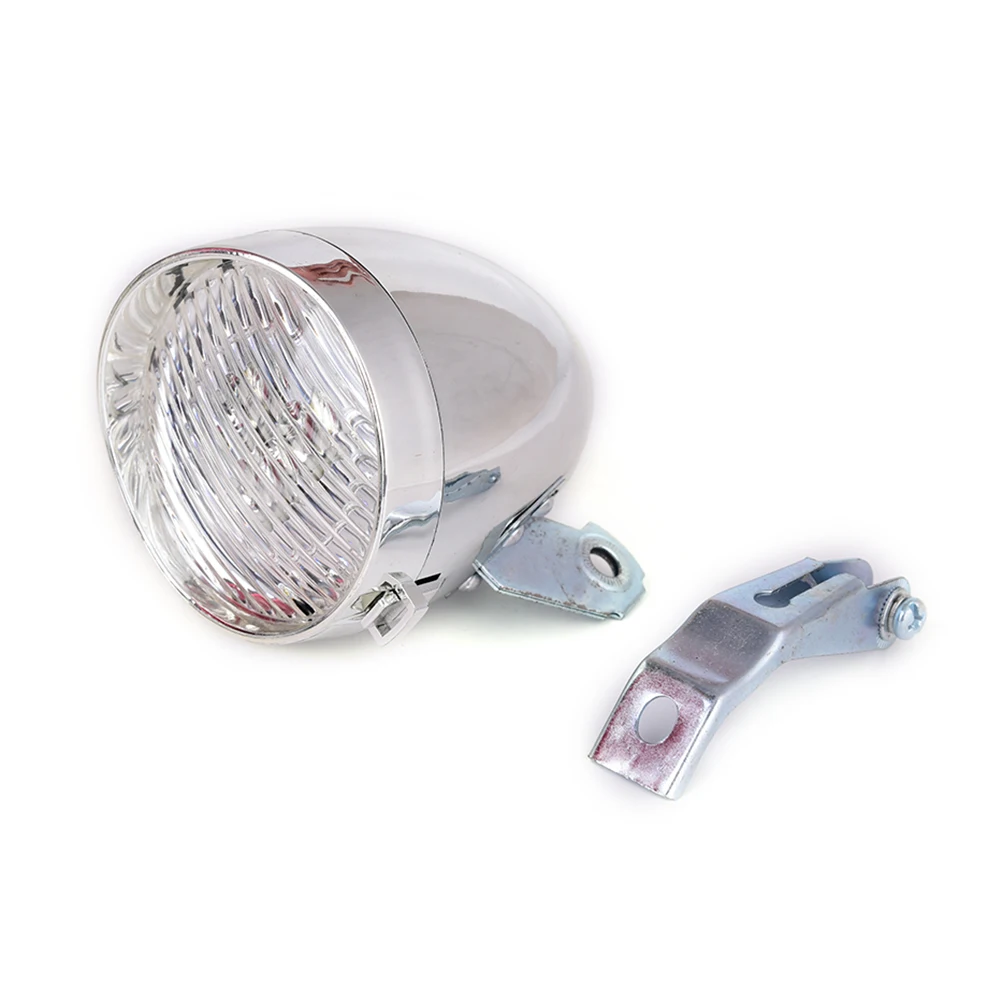 

1Pc 3 LED Vintage Flashlight Lamp Bicycle Headlight Bike Front Light Retro Headlight Vintage Flashlight Lamp 9*7*7cm