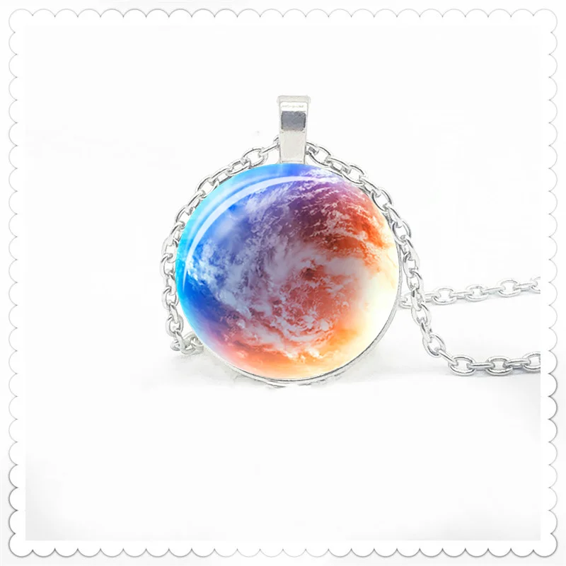 Harajuku Moon Star Series Round Pendant Necklace Fashion Men's and Women's Gift Friend's Favorite | Украшения и