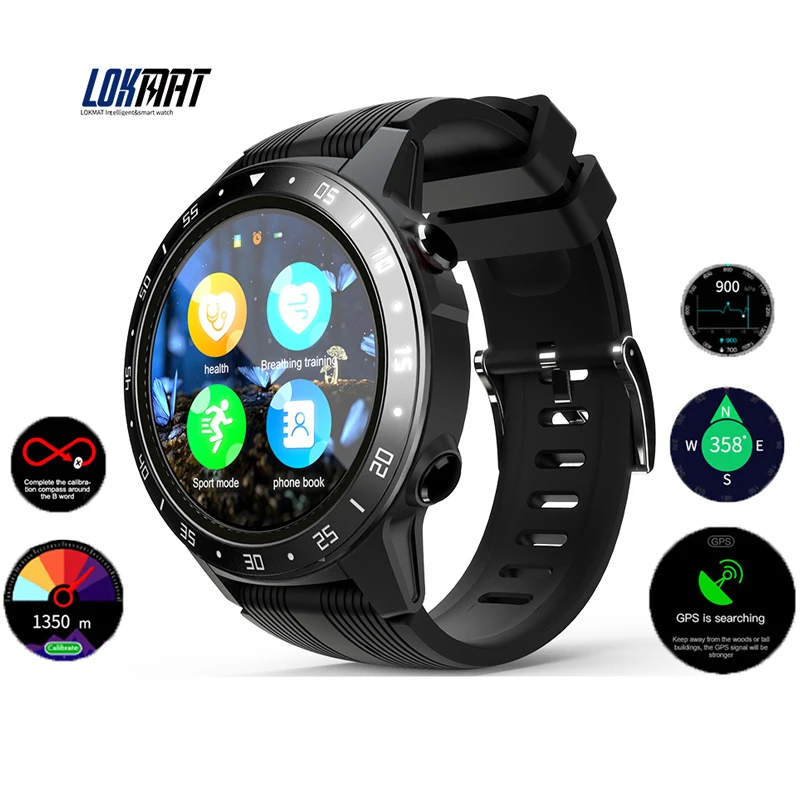Смарт часы TK05 экран 1 3 дюйма Bluetooth 0/4 0 шагомер пульсометр удаленная камера GPS