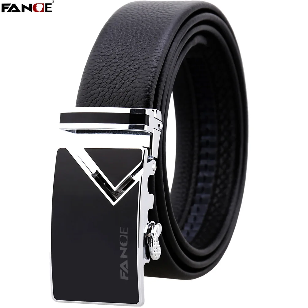 Мужской ремень из натуральной кожи FANGE роскошный высококачественной для джинсов