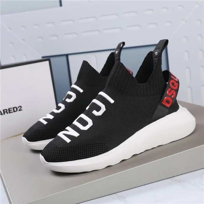 

Dsquared2 shoes Men Women Shoes Italy Luxury Brand Breathable Sneakers Lightweight Running Couple ICON Casual Shoes Size 38-45