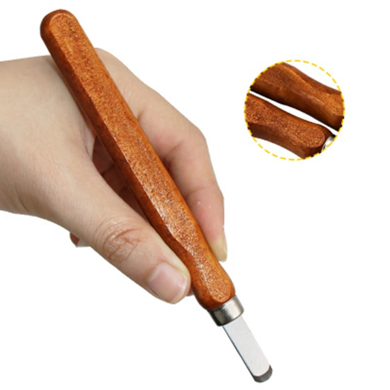 DIY лазерная ручка на дереве Ножи Scorper инструменты для резьбы по дереву