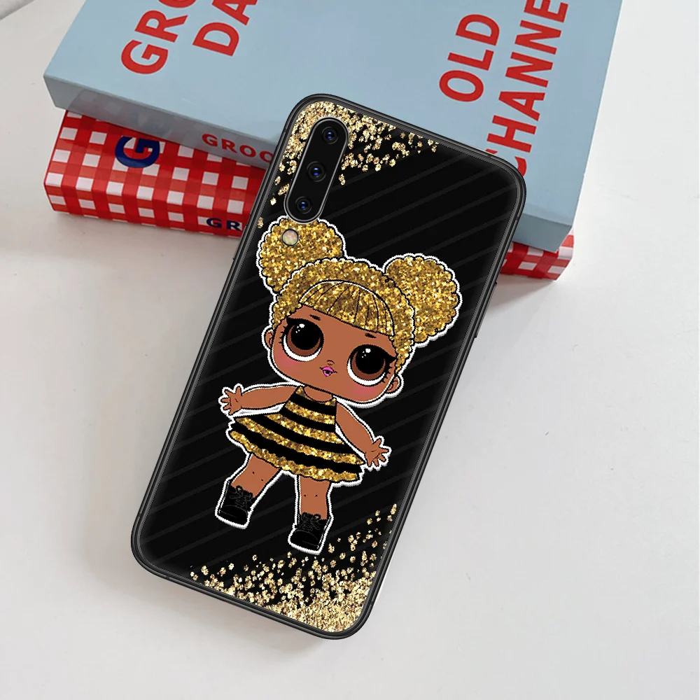 

LOL Cute Doll Cartoon Girl Phone Case For Samsung Galaxy A 3 5 7 8 10 20 20E 21S 30 30S 40 50 51 70 71 black Waterproof Pretty