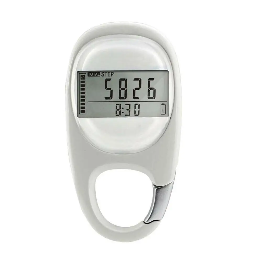 

New Portable Walking Distance Exercise Pedometer Fitness Step Hiking Activity Camping Fitness Sports For Step Counter C1O7