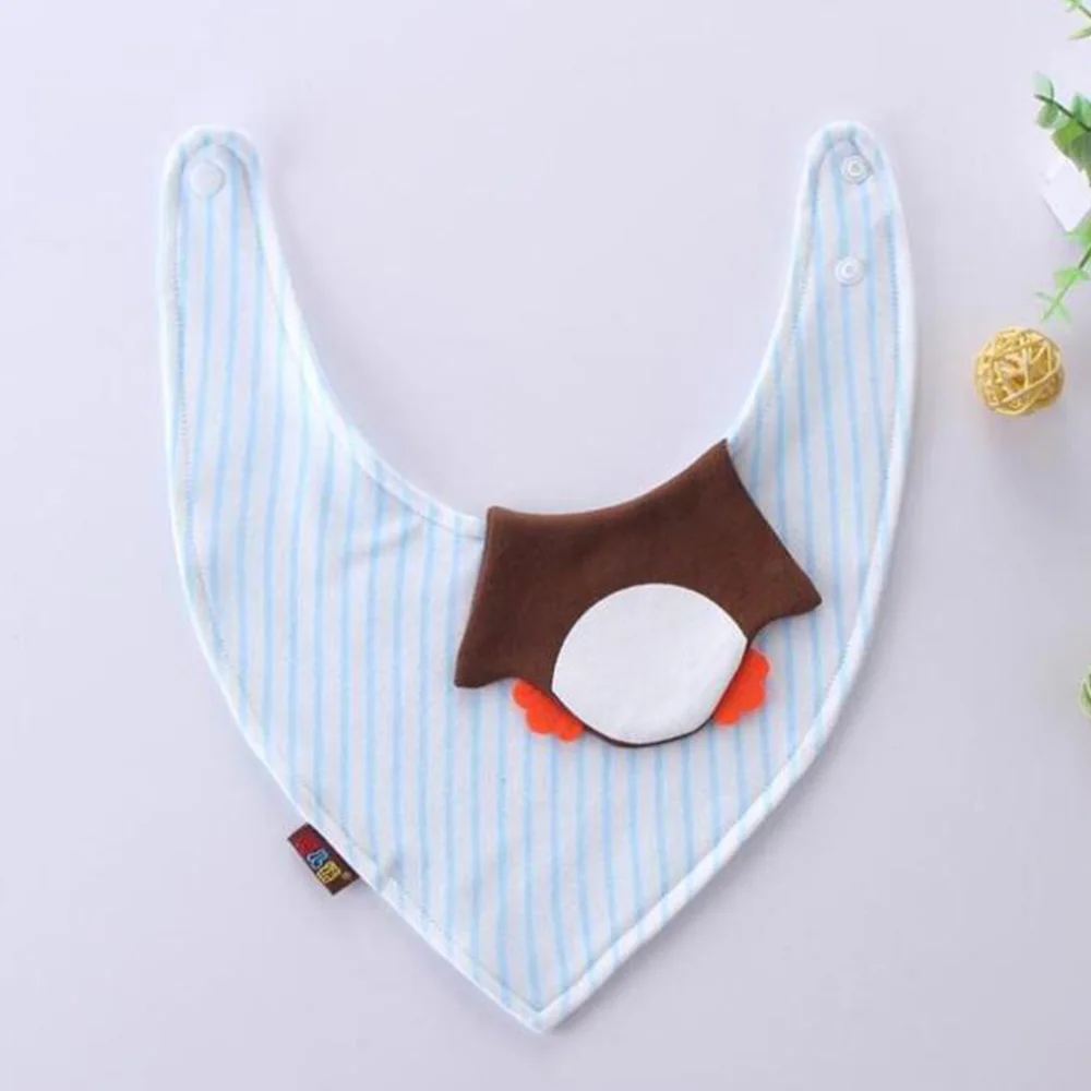 AmyaBaby муслиновые нагрудники Мультяшные хлопковые треугольные детские для