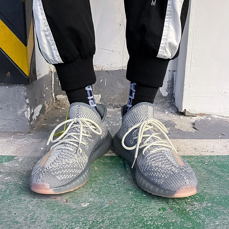 

Men Sneakers Sock Shoes Women Mesh Breathable Mesh Women Running Shoes Tenis Feminino Rainbow Sole Casual Round Toe Plus Size