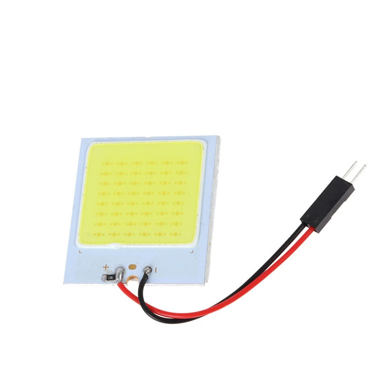 48 SMD COB светодиодный T10 BA9S 4W 12V белый светильник внутренняя панель автомобиля s