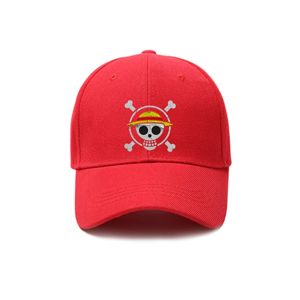 

ONE PIECE Baseball Cap Plain Curved Sun Visor Hat Fashion Casual Adjustable Customized Sports Hats Unisex Series2