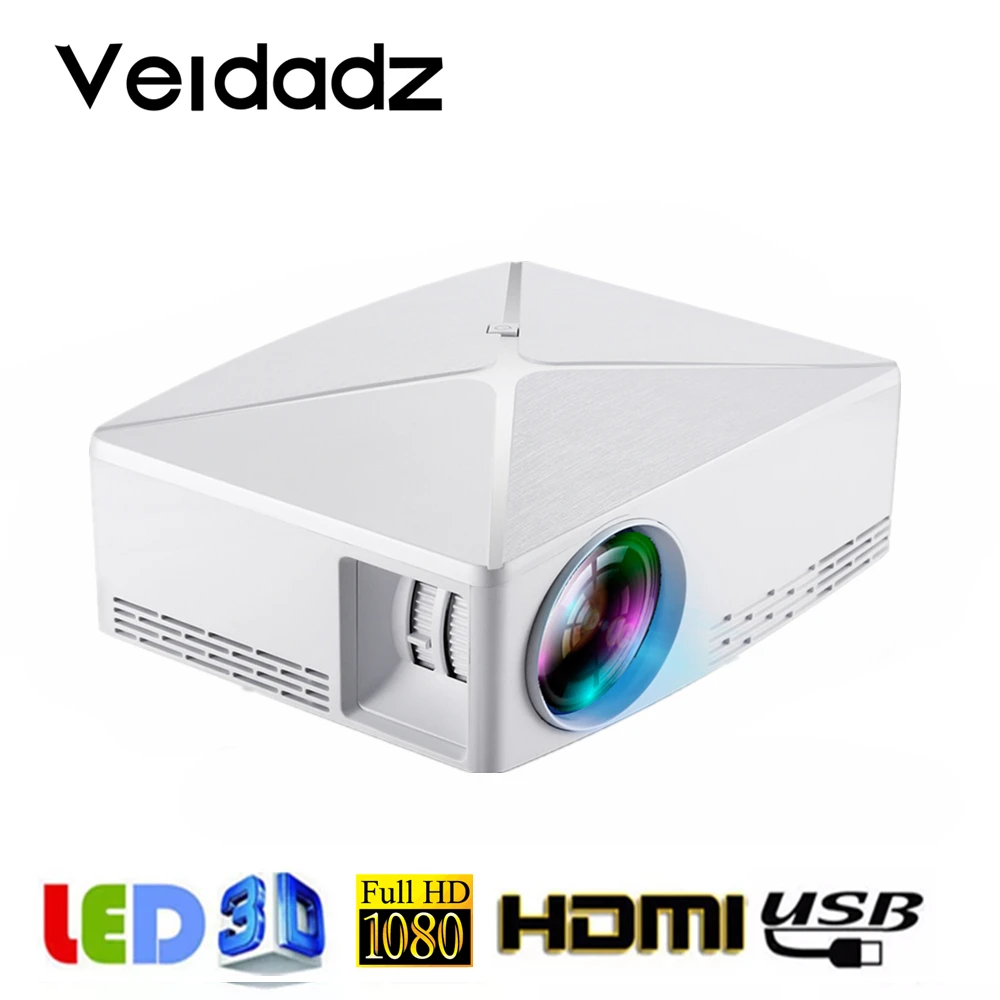 VEIDADZ C80UP Smart Android WiFi Проектор Поддержка Bluetooth Беспроводной Синхронизация с