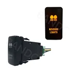 Оранжевый светодиод, переключатель задних фонарей SPST для Toyota Landcruiser серии 100, Аксессуары для автомобилей Toyota, 3 А 12 В + соединитель проводки