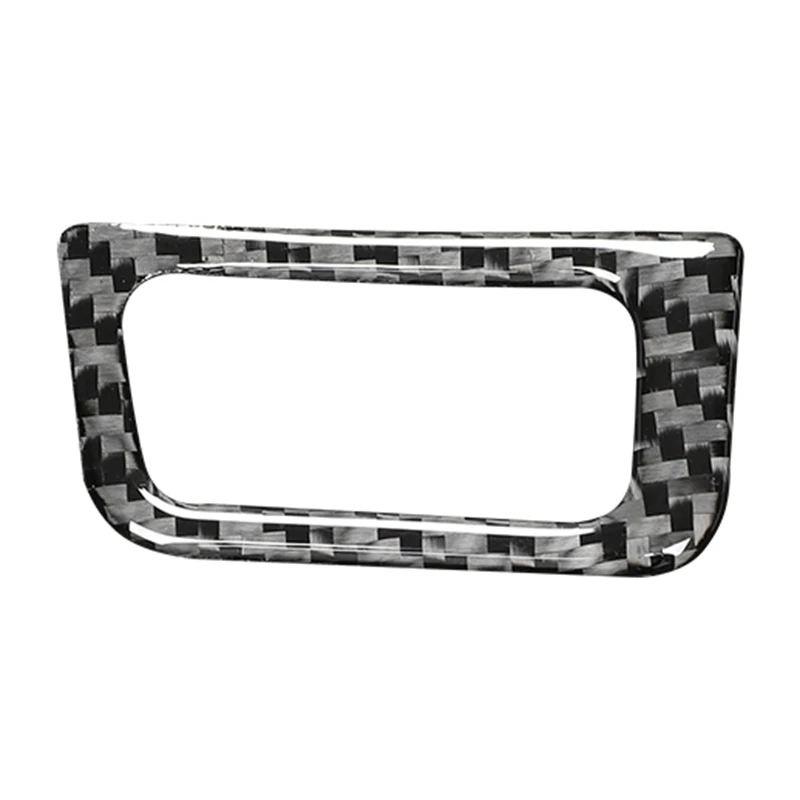 

Carbon Fiber Rear Trunk Switch Button Frame Trim Cover for - A6 A7 2012 2013 2014 2015 2016 2017 2018