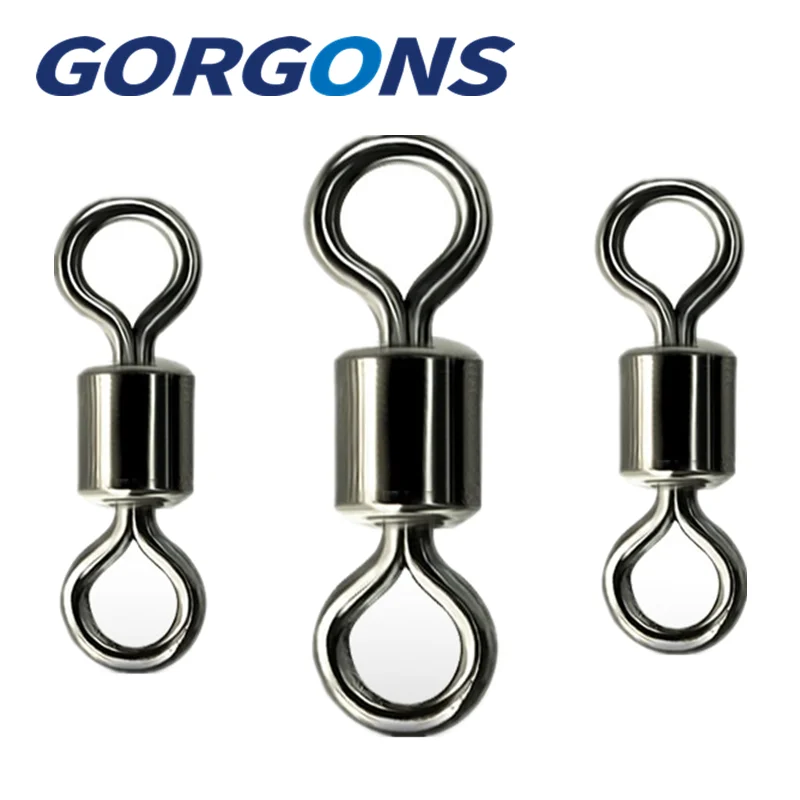 50 шт. рыболовные Вертлюги Из Нержавеющей Стали | Спорт и развлечения