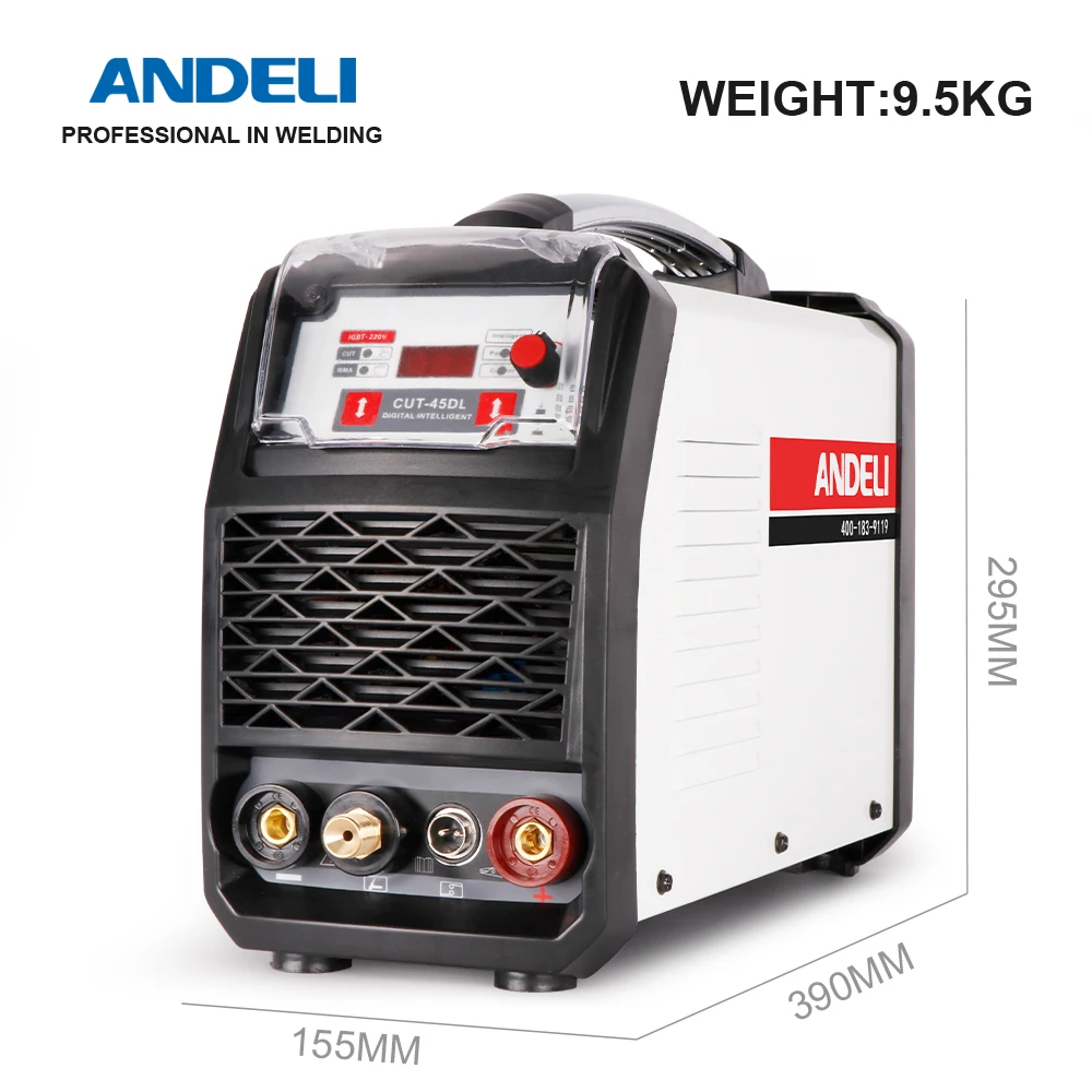 ANDELI с изолированным затвором (IGBT) плазменный резак CUT 45DL 220V DC аппарат для воздушно