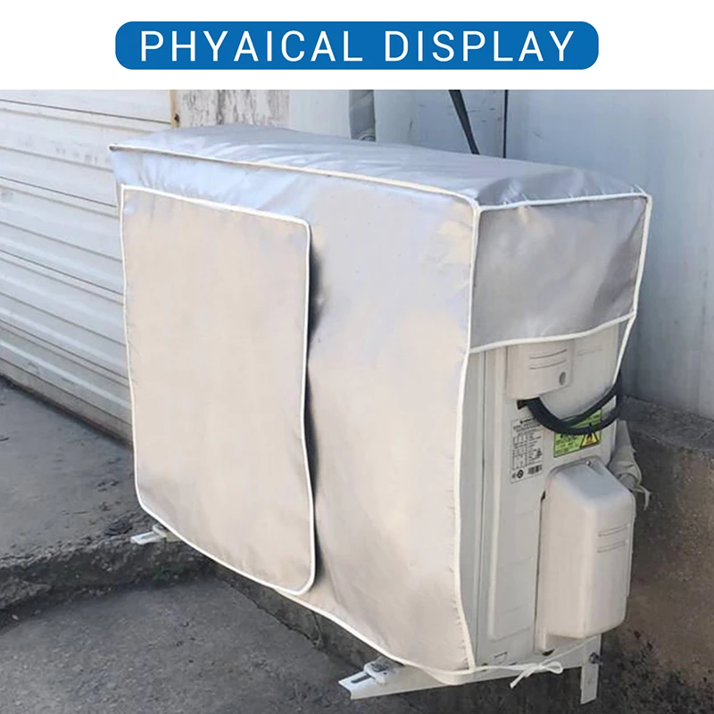 

Washing Anti-Dust Anti-Snow Cleaning Cover Waterproof Outdoor Air Conditioning Cover Oxford Air Conditioner Cleaning Cover