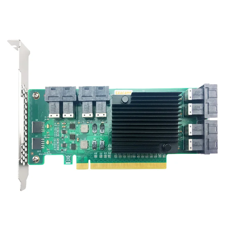 Ceacent NVMe  SSD  12Gbs ANU28PE16 SFF8643  8  PCIe X16 SFF8643  SFF8639