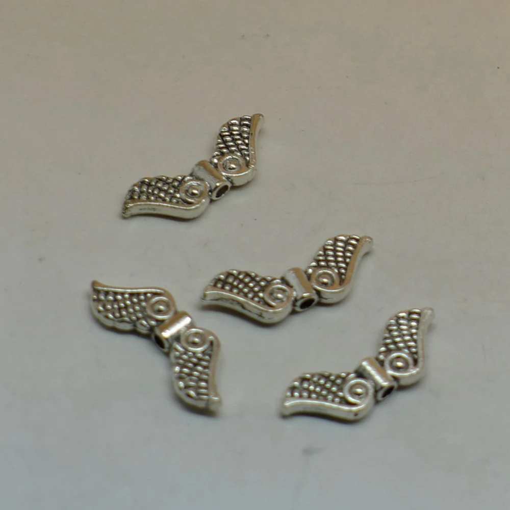 

Jewelry Findings Components Wings Small Beads Small Spacer Beads 18x6mm 20pcs