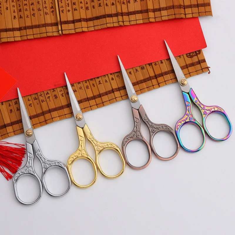 

Stainless Steel Vintage Scissors Sewing Fabric Cutter Embroidery Scissors Tailor Scissor Thread Scissor Tools for Sewing Shears