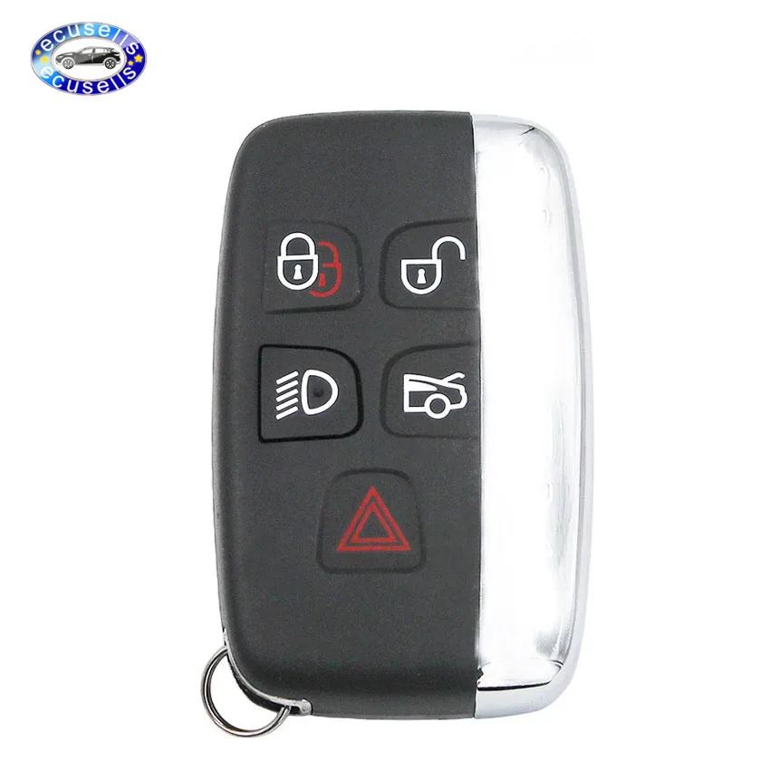 5 Кнопка смарт ключ пульт дистанционного ключа оболочки чехол Брелок для JAGUAR XJ XJL