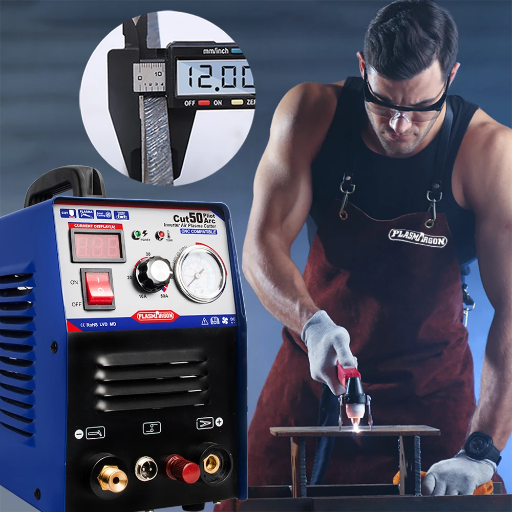Портативный плазменный резак с ЧПУ Cut50 инвертор IGBT постоянного тока пилотная