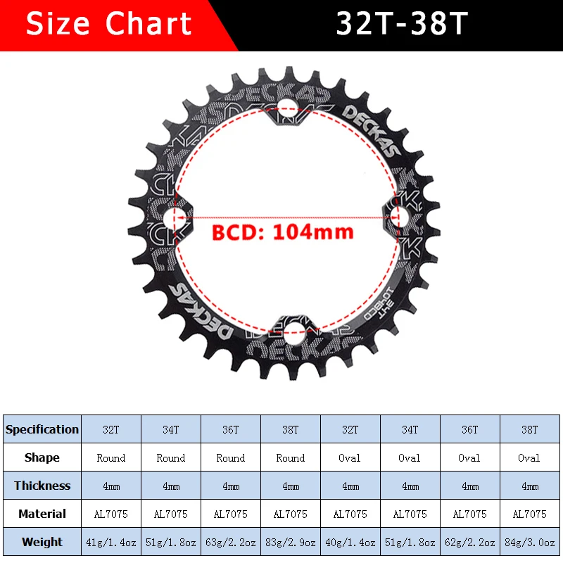 Звездообразная звезда JIANKUN IXF MTB 104BCD 170 мм звездообразная Звездочка для горного