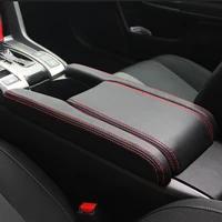 sbtmy car styling interior trim for automobile armrest case decorative sleeve accessories for honda civic 10th coupe 2016
