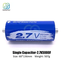 2,7 V 3000F сверх яркий конденсатор 60*136 мм низкая ESR высокочастотный ultrasapacitor для автомобиля авто блок питания 2,7 V 3000F сверх яркий конденсатор 60*136 мм низкая ESR высокочастотный ultrasapacitor для автомобиля авто блок питания