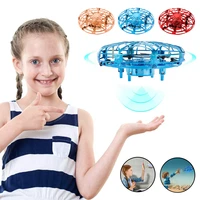 mini drone ufo toys fly helicopter infraed hand sensing induction rc aircraft upgrade quadcopter kids toys for christmas gift