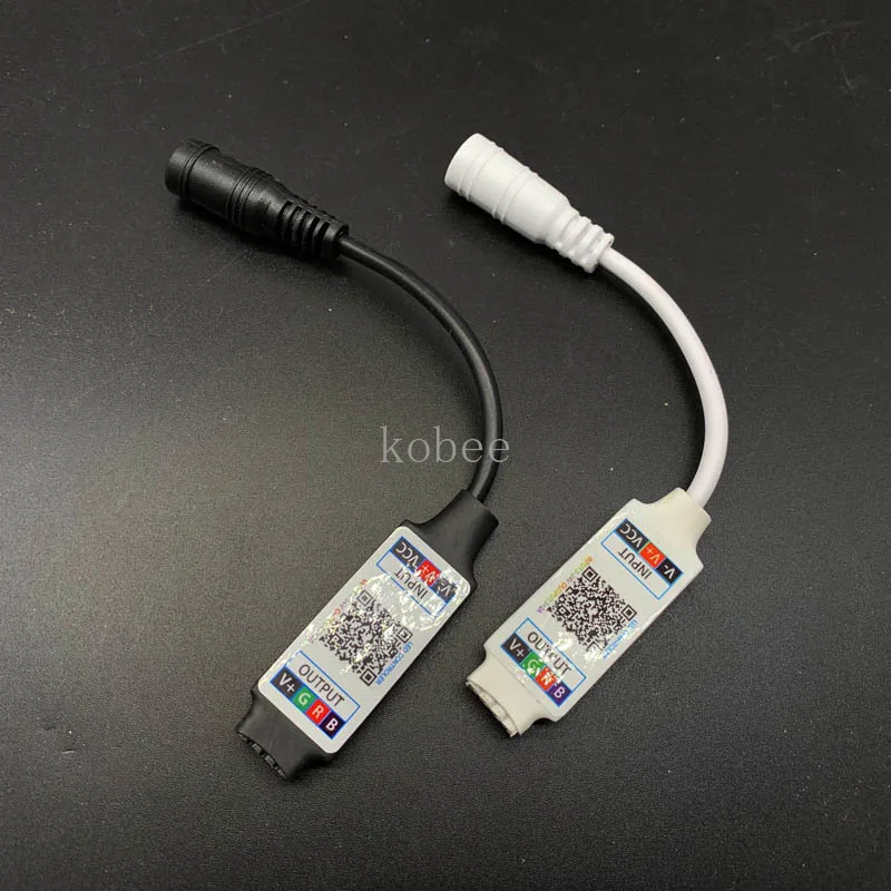 Мини RGB Bluetooth контроллер DC 5 в 12 В 24 музыка светодиодный светильник вая полоса для