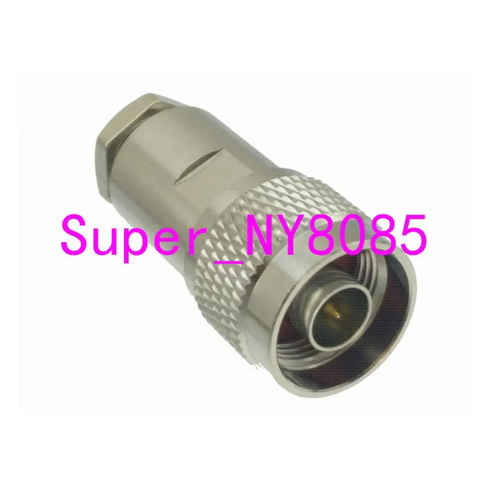 1pce Разъем N штекер зажим RG58 RG142 LMR195 RG400 прямой кабель|cable clamp connector|cable connectorcable rg58 |