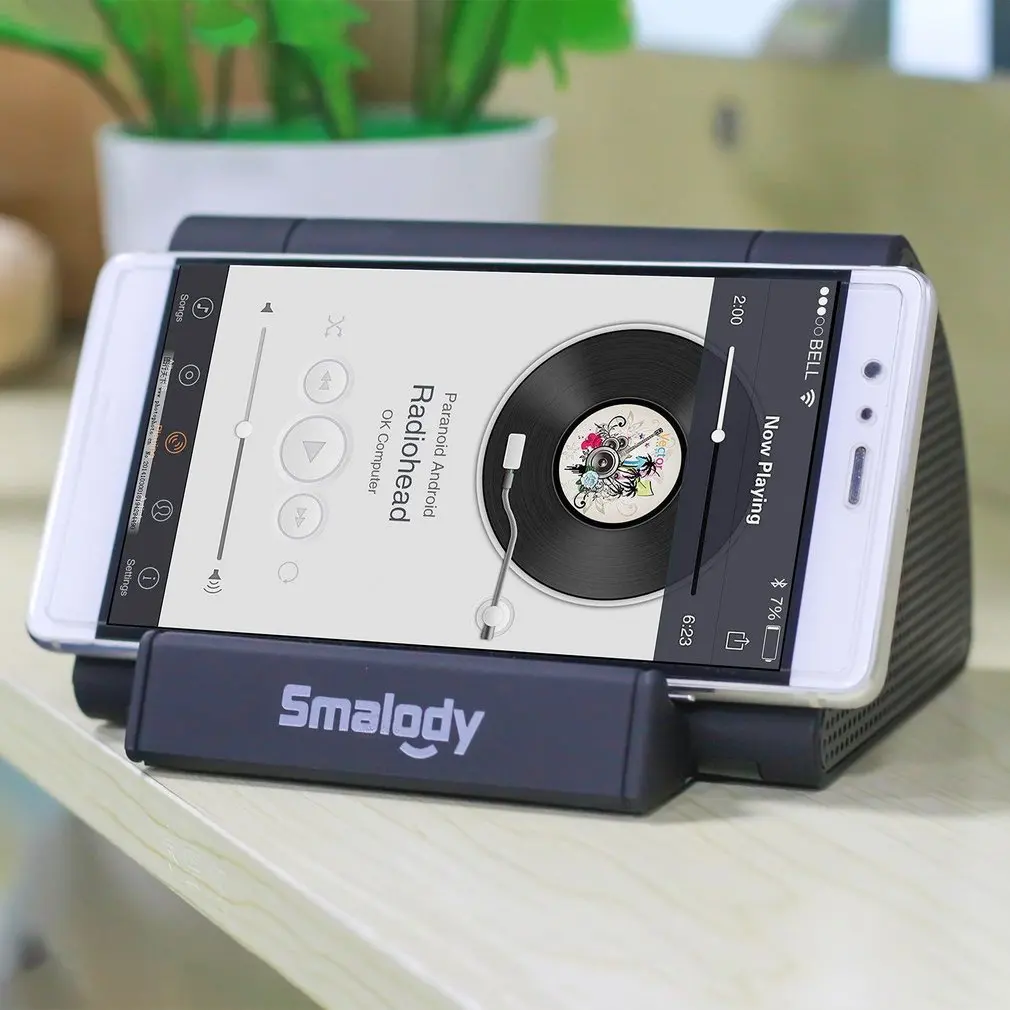 Smalody мобильный телефон индукционный звук завод прямой мобильный телефон кронштейн Портативный индукционный мини маленький динамик