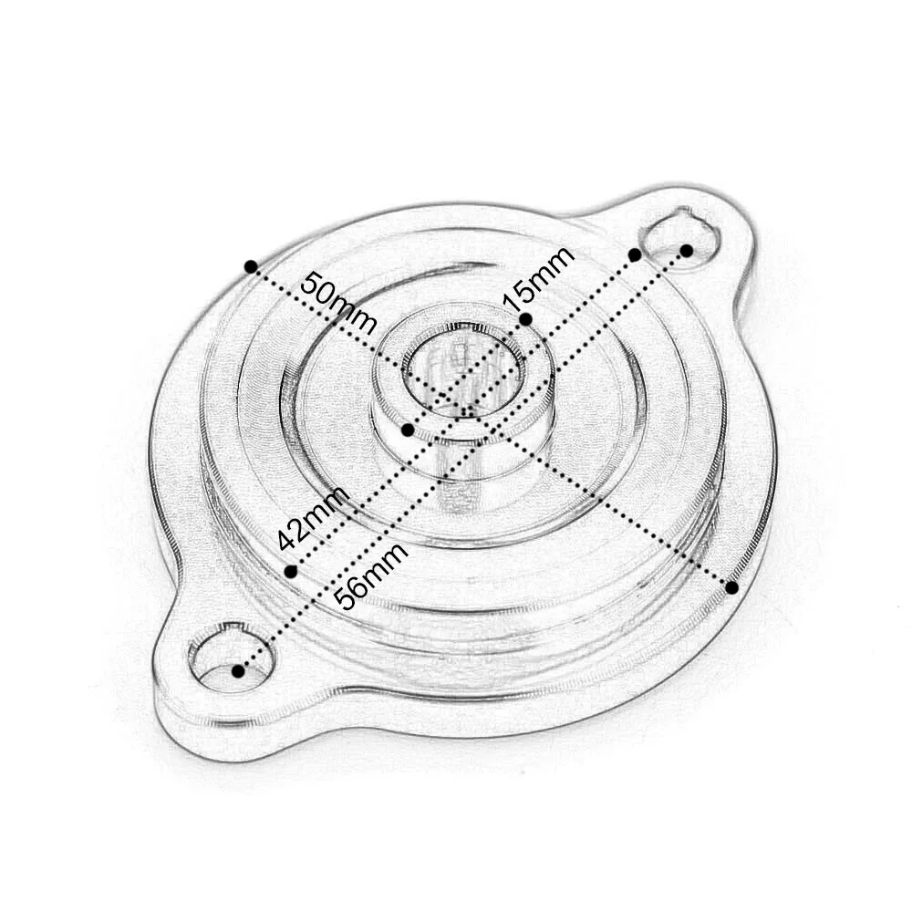 X-CLASS 1 шт. оранжевый защитный фильтр для двигателя мотоцикла крышка фильтра NC