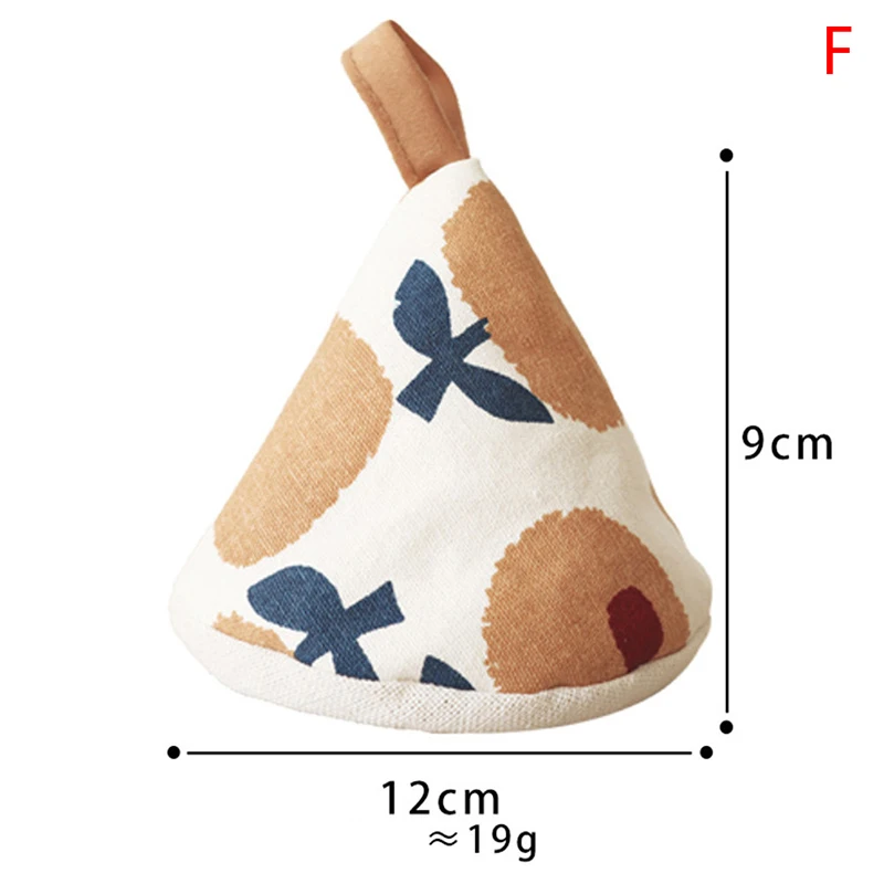 

New fabric quilted insulation pot handle triangle pot cap casserole iron pot pot handle