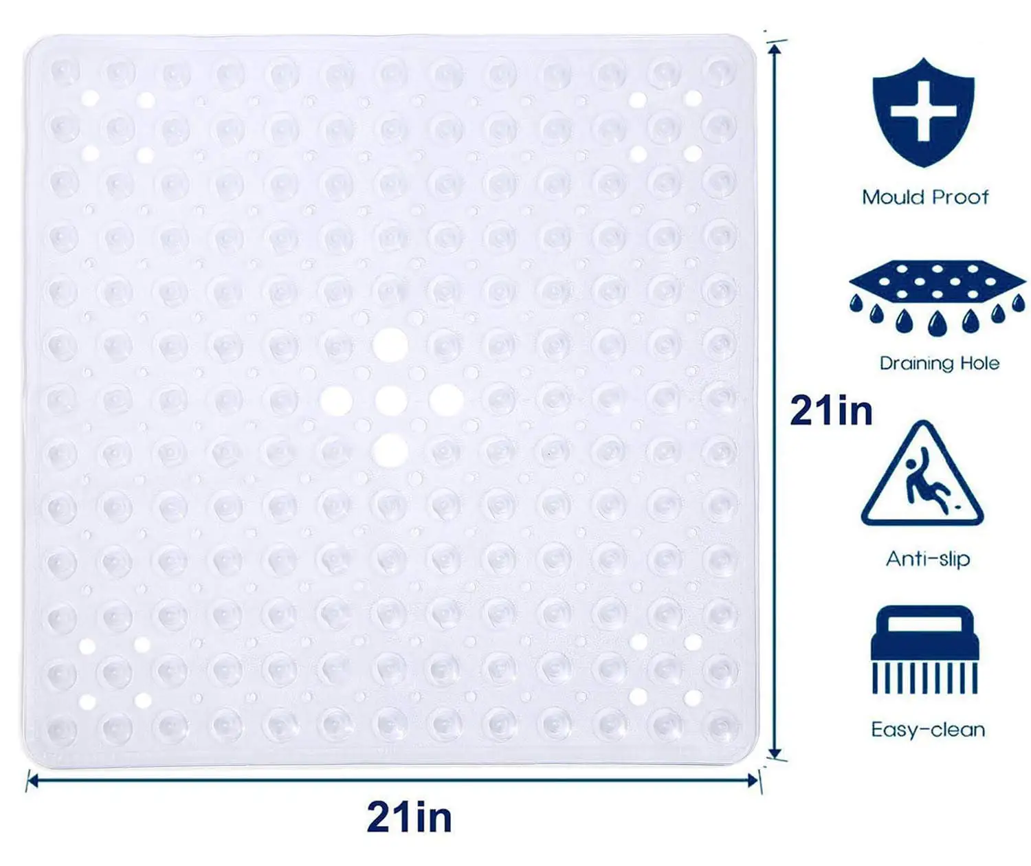 Современный Противоскользящий коврик для ванной быстросъемный ковер
