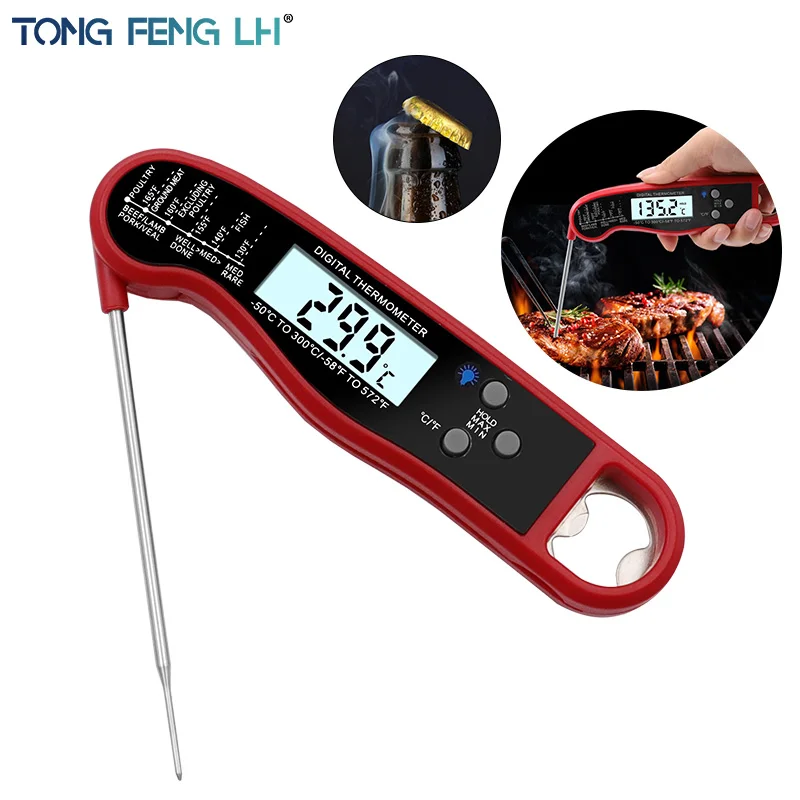 

Food Thermometer Digital Kitchen Water Thermometer Meat Cooking Milk Probe BBQ Electronic Oven Waterproof Kitchen Tools
